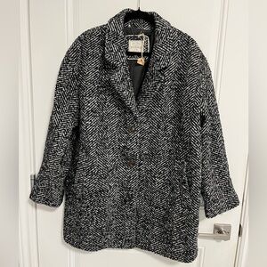 NWT - Fat Face Women’s Wool Blended Coat - US 12/L